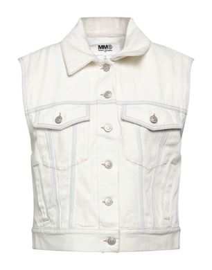 MM6 Maison Margiela 아이보리 데님 재킷