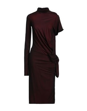 Maison Margiela 버건디 원피스
