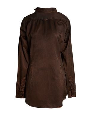 MM6 Maison Margiela 초콜릿 브라운 톱