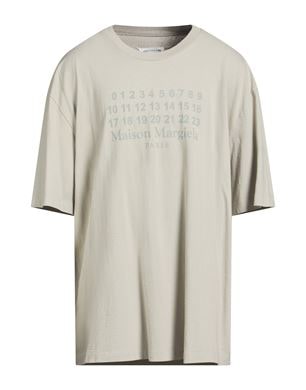 Maison Margiela 라이트 그레이 티셔츠