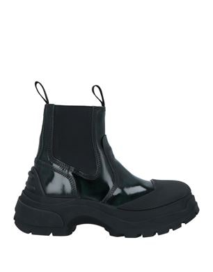 Maison Margiela 다크 그린 앵클 부츠