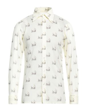 Maison Margiela 파스텔 옐로 셔츠