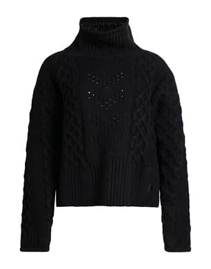 Parajumpers 블랙 터틀넥 니트
