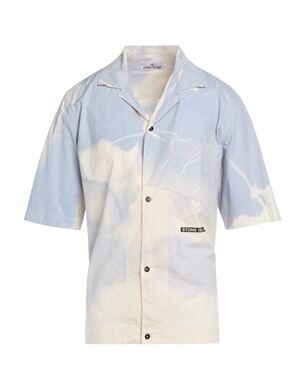 Stone Island 스카이 블루 셔츠