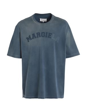 Maison Margiela 더스티 블루 티셔츠