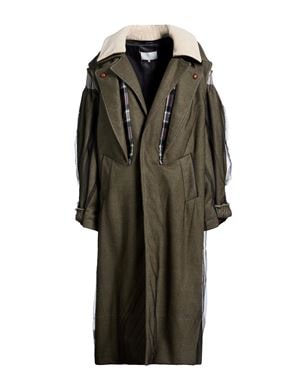 Maison Margiela 밀리터리 그린 코트