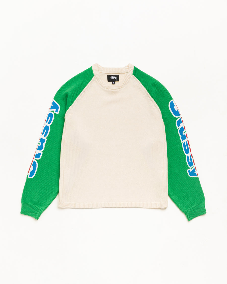 Stussy Two Tone Raglan Sweater