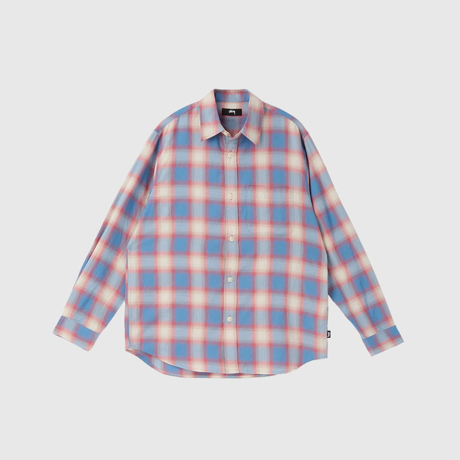 Stussy Beach Ombre Plaid Shirt