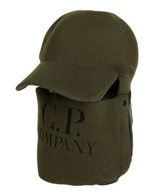C.P. Company 밀리터리 그린 모자