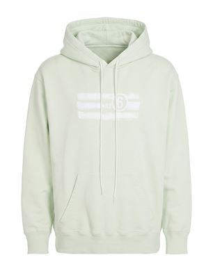 MM6 Maison Margiela 애시드 그린 스웨트셔츠