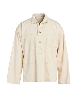 Maison Margiela 아이보리 데님 셔츠