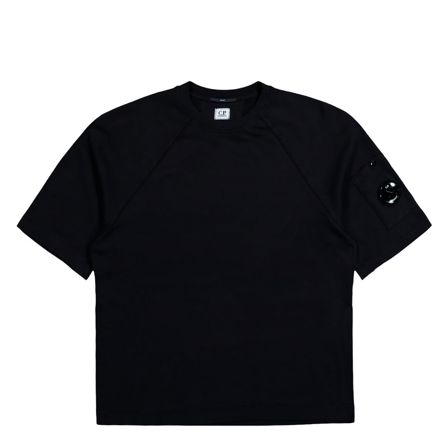 C.P. Company Light Fleece Short Sleeve Sweatshirt