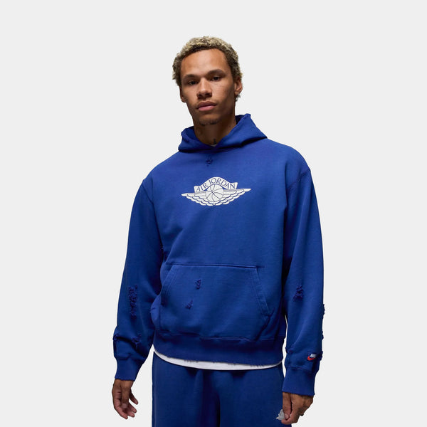 JORDAN Rare Air Fleece Pullover Mens Hoodie (Deep Royal)
